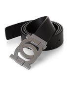 Salvatore Ferragamo Interlocking Gancini Leather Belt