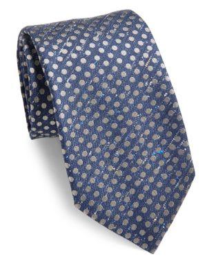 Isaia Dot Patterned Tie