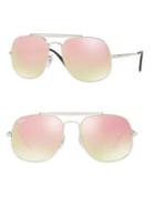 Ray-ban The General Mirrored Square Sunglasses