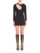 Kendall + Kylie Cutout Knit Dress