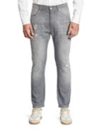 Brunello Cucinelli Straight-fit Distressed Denim Jeans