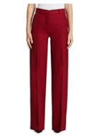 Victoria Beckham Tapered Wool-blend Trousers
