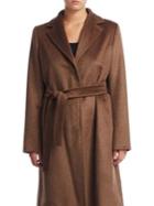 Marina Rinaldi, Plus Size Belted Wool Coat