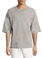 Wesc Magnum French Terry Short Sleeve Sweatshirt