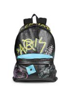 Balenciaga Graffiti Explorer Leather Backpack