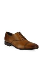 Salvatore Ferragamo Boston Leather Oxford Brogue Shoe