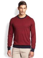 Saks Fifth Avenue Collection Silk-blend Crewneck Sweater