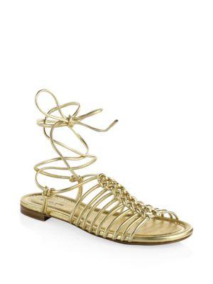 Michael Kors Collection Fagan Lace-up Sandals