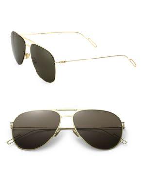 Dior Homme 59mm Aviator Sunglasses