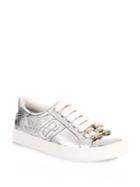 Marc Jacobs Empire Chain Link Leather Sneakers