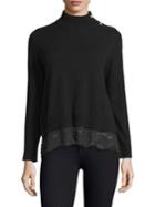 Kate Spade New York Lace Inset Sweater