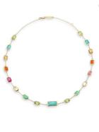 Ippolita Rock Candy Semi-precious Multi-stone & 18k Yellow Gold Station Necklace