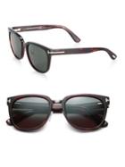 Tom Ford Eyewear Rock 55mm Square Sunglasses