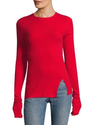 Helmut Lang Deconstructed Cotton Sweatshirt