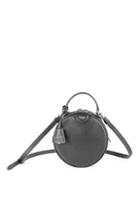 Moschino Round Leather Shoulder Bag