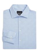 Emporio Armani Modern-fit Micro Dot Dress Shirt