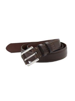 Polo Ralph Lauren Stitched Leather Belt