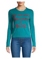 Alice + Olivia Connie Embellished Sweater