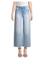 L'agence Danica Wide Leg Cropped Jeans