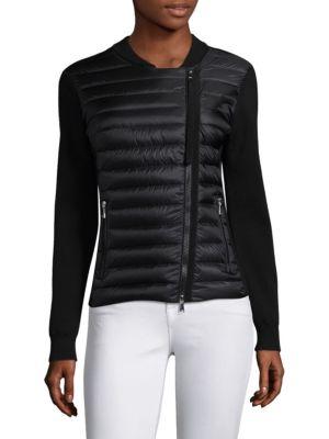 Moncler Maglia Wool Zip-front Jacket