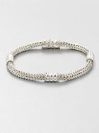 John Hardy Sterling Silver Woven Bracelet