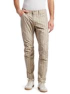 G-star Raw 5622 Tapered-fit Striped Cotton Pants