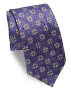 Eton Paisley & Floral Silk Tie