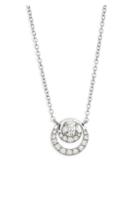 Hearts On Fire Optima Diamond & 18k White Gold Pendant Necklace