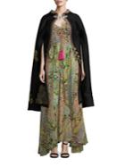 Etro Embroidered Hooded Cape