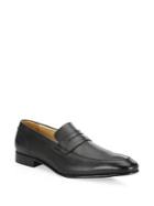 Saks Fifth Avenue Collection Saffiano Leather Penny Loafers