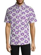 Surfsidesupply Regular-fit Floral-print Shirt