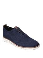 Cole Haan Zerogrand Textured Leather Oxford Shoes