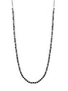 Chan Luu Onyx, Tibetan Agate & Crystal Beaded Necklace