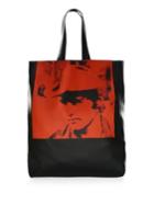 Calvin Klein 205w39nyc Andy Warhol Soft Leather Tote