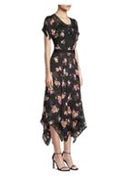 Coach Coach 1941 Embroidered Floral Print Dress