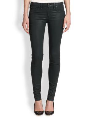 Rag & Bone/jean The Legging Coated Jeans