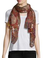 Etro Rust Coupe Psly Scarf