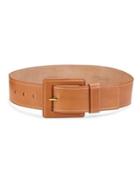 Michael Kors Collection Wide Leather Belt