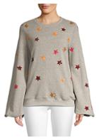 Rococo Sand Sequin Star Print Sweatshirt