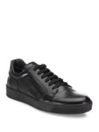 To Boot New York Barton Burnished Calfskin Leather Sneakers