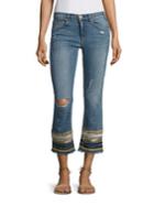 Mcguire Ambrosio Gainsbourg Distressed Bootcut Jeans