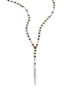 Chan Luu Dagger & Agate Drop Necklace