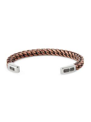 David Yurman Woven Chain Bracelet