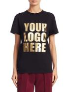 Marc Jacobs Your Logo Here Cotton Tee