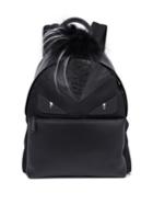 Fendi Fox Fur & Leather Backpack