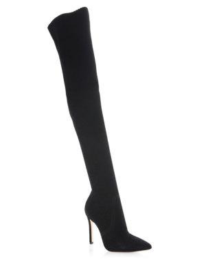 Gianvito Rossi Point Toe Over-the-knee Boots
