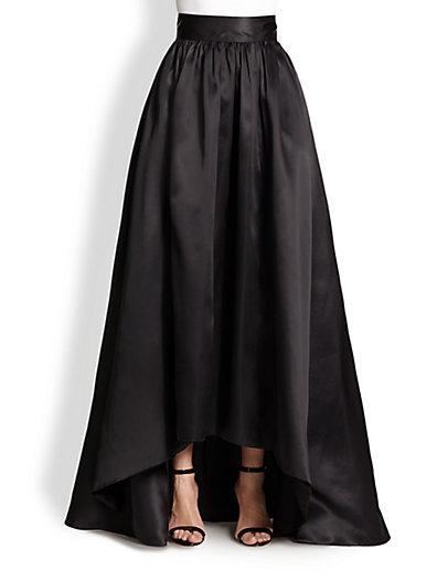 St. John Silk Satin Ball Gown Skirt