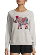 Joie Soft Joie Annora Elephant Graphic Sweatshirt
