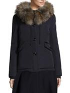 Moncler Malus Fox Fur Jacket