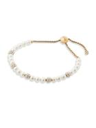 Michael Kors Classic Modern Faux-pearl Slider Bracelet